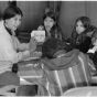 Ona Kingbird teaching Anishinaabemowin at the Heart of the Earth Survival School