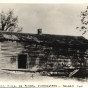 Black and white photograph of Finnegaard pioneer home, Holden.