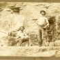 photograph of quarry workers