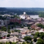 Color image of Red Wing and the Mississippi River, 2007. 