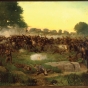 Battle of Gettysburg oil painting by Rufus Zogbaum