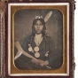 Portrait of Bagone-giizhig (Hole-in-the-Day the Younger), c.1855.