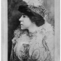 Black and white photograph of Amanda Lyles, ca. 1913.