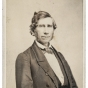 Black and white photograph of Stephen R. Riggs, 1862. Photographed by Whitney’s Gallery.