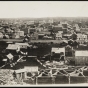 Black-and-white photo print of downtown St. Paul in 1857.