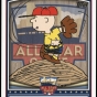 Charlie Brown novelty baseball card