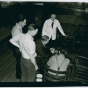 Men playing cards at Willmar State Hospital