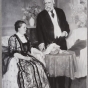 Black and white photograph of James J. Hill and Mary T. Hill, c.1915.