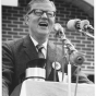 Harold LeVander giving a speech