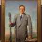 Floyd Olson's official gubernatorial portrait, 1937.