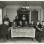 Black and white photograph of a service at the Jewish Home for the Aged in St. Paul, c.1925.