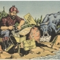 Paul Bunyan and the Iron Range postcard