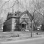 Black and white photograph taken in of the Crispus Attucks Orphanage and Old Folks Home at 469 Collins Street in St. Paul, 1962.