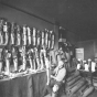 Black and white photograph of the interior of the Artificial Limb Company, Minneapolis, 1918.