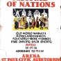 Original poster from the 1936 Festival of Nations