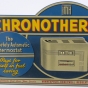 Color image of Honeywell Chronotherm counter sign.