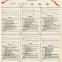 Paper order form used in the late 1960s by customers of Oscar C. Howard’s Meals on Wheels food delivery program.