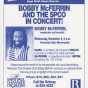 Advertisement for concert featuring Bobby McFerrin and the Saint Paul Chamber Orchestra at Orchestra Hall in Minneapolis, 1994.