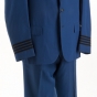 Color image of a Northwest Airlines employee uniform made by F. Veskrno Hamilton, Cincinnati, OH, c.1965.