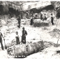 photograph of clay miners in a clay pit