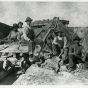 photograph of clay miners