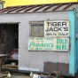 Color image of Store specializing in “do-it-yourself products” owned by Tiger Jack Rosenbloom, 2002. The structure stood at the corner of Dale Street and St. Anthony Avenue in the Rondo neighborhood of St. Paul between 1949 and 2002.