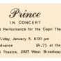 Ticket to first Prince concert