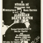 Handbill for Hüsker Dü and Hysptrz concert 