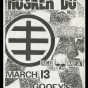 Hüsker Dü concert poster