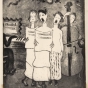 Carol, Carol Sweetly, undated. Soft-ground etching/aquatint on paper by Clara Mairs. 