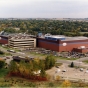 Aerial view of the Campbell Mill in Northfield, Minnesota, ca. 1995. Used with the permission of Post Consumer Brands and Northfield Historical Society.