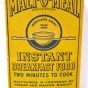 Malt-O-Meal box, ca. 1925. Used with the permission of Northfield Historical Society.