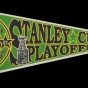 Minnesota North Stars Stanley Cup pennant, 1991. As the North Stars made their second trip to the Stanley Cup finals, fan memorabilia was made to celebrate the achievement.