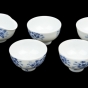 Blue-and-white Chinese tea set for a doll