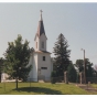 Swedish Evangelical Lutheran (Our Savior’s Lutheran Church), Ham Lake, July 1990. Photographer unknown. Anoka County Historical Society, Object ID# 232.1.02. 