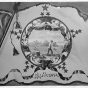 White side of the Minnesota state flag, ca. 1900