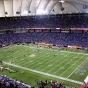 Color image of the interior of the Hubert H. Humphrey Metrodome, 2008. Photograph by Dean Shareski.  