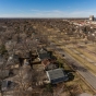 Overhead view of Victory Memorial Drive