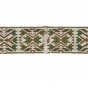 Color image of Dakota band with loomed, geometric beadwork, c.1890. 