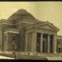 Black-and-white photograph of the third Mount Zion building.