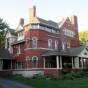 Color image of Clarence Johnston’s first Summit Avenue house, designed in 1883: the Addison Foster house at 490 Summit. Photograph by Paul Nelson, September 27, 2014.