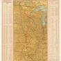 Map of the route of the Jefferson Highway, 1917