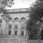 Black and white photograph of Adath Jeshurun Congregation, 3400 Dupont Avenue South, Minneapolis, 1948.