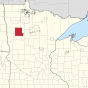 Location of the White Earth Reservation within Minnesota