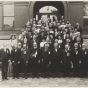 Black and white photograph of Seventh Minnesota veterans, 1905. 