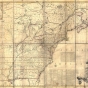 Map of North America drawn by John Mitchell in 1755.