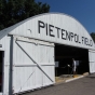 Photograph of the Pietenpol Field Hangar, moved to EAA Airventure Museum Pioneer Field in 1984.