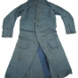 Color image of a hand-sewn silk suit worn by Josiah Snelling as a young boy, c.1787.