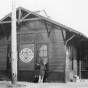 Nerstrand Railway Station (998_b-9, Great Western Railroad), ca. 1935. Used with the permission of Rice County Historical Society.