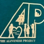 Aliveness Project t-shirt logo